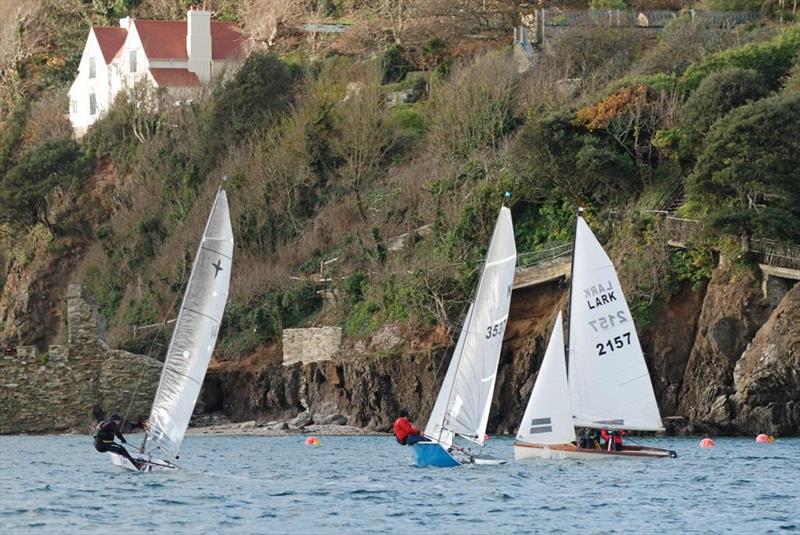 Salcombe Yacht Club Winter Series Race 5 photo copyright Mike Hodges taken at Salcombe Yacht Club and featuring the Phantom class