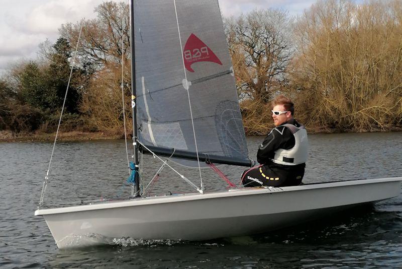 Richard Nurse during the Phantom training at Ardleigh photo copyright Chris Roberts taken at Ardleigh Sailing Club and featuring the Phantom class