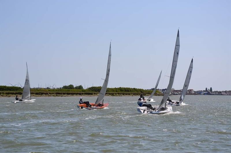 Creeksea SC Phantom Open photo copyright David Chick, Shaun, Graham-Dale Jones, Chris Roberts taken at Creeksea Sailing Club and featuring the Phantom class