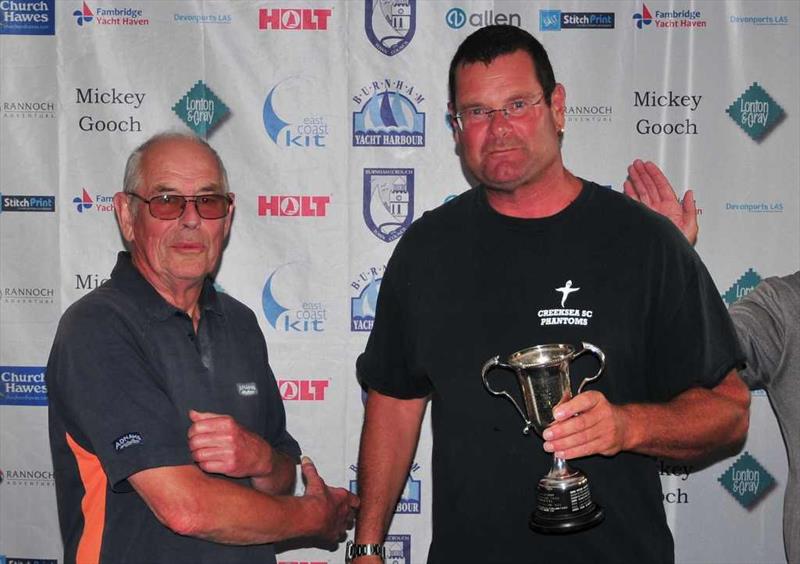 Bill Taylor wins the Phantom Eastern 2023 photo copyright Alan Hanna taken at Royal Burnham Yacht Club and featuring the Phantom class