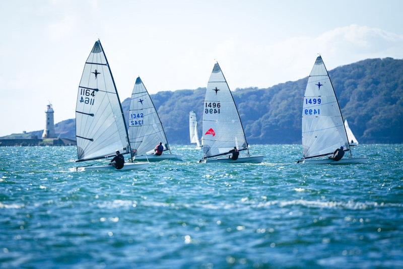 Phantoms at Plymouth photo copyright Paul Gibbins Photography taken at Plymouth Youth Sailing Club and featuring the Phantom class