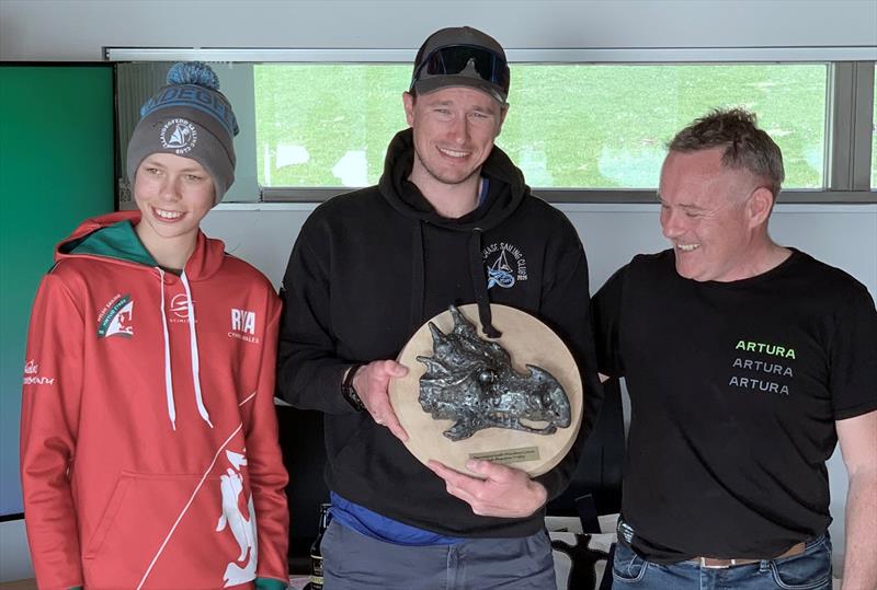 Sam Coxon wins the first ever Welsh Phantom Championships, at Llandegfedd - photo © Nick Morley