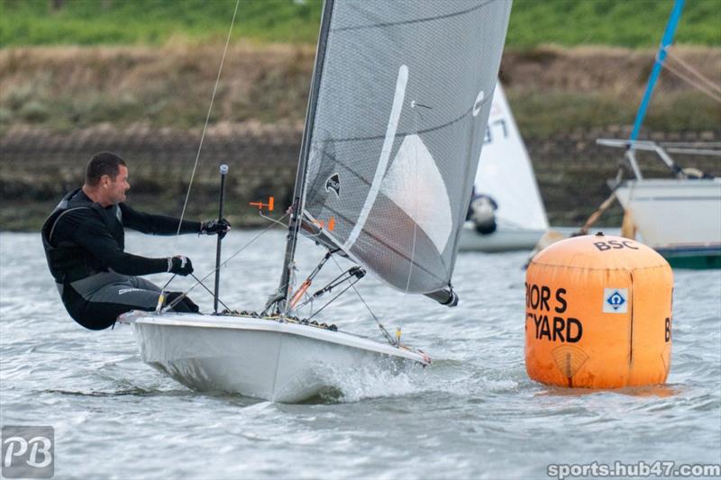Phantoms at Burnham Week 2025 photo copyright Petru Balau Sports Photography / sports.hub47.com taken at Royal Corinthian Yacht Club and featuring the Phantom class