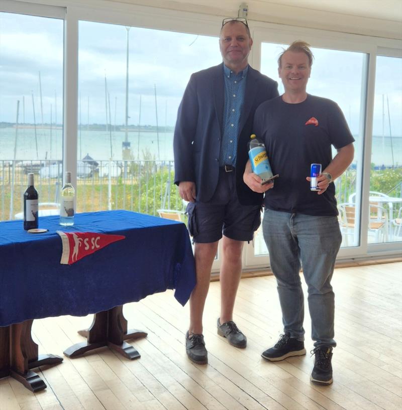 Rich Nurse finishes 2nd in the Phantom Eastern Series Opener at Stone Sailing Club photo copyright Warren Martin taken at Stone Sailing Club and featuring the Phantom class