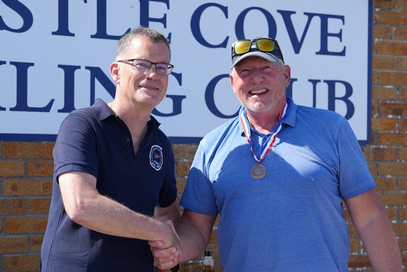 Mike Webster, third overall - Phantom Craftinsure Super Series event at Castle Cove photo copyright Jon Emmett taken at Castle Cove Sailing Club and featuring the Phantom class