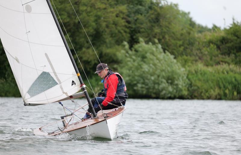 Dave (897) during the Classic Phantom Cup at Fishers Green photo copyright Angie Meyer Photography taken at Fishers Green Sailing Club and featuring the Phantom class