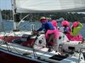 Ida Lewis Distance Race 2025 Youth Entry Red Shift has some fun © Joe Cooper
