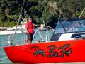 Bill Kidman at the helm of Pretty Boy Floyd - Solo Trans-Tasman Yacht Challenge - May 2026 &copy; Jacob Fewtrell/Insight Media/Insightmedia.co.nz/