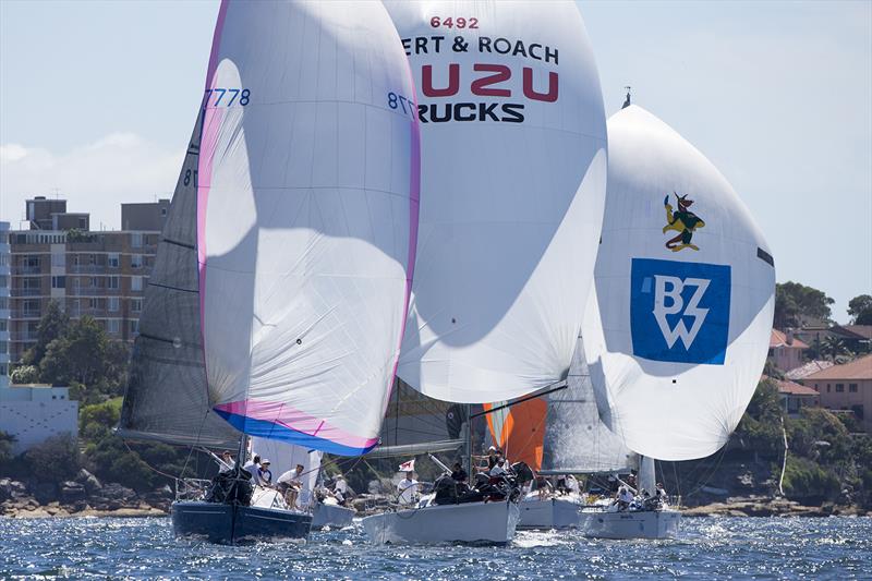 PHS Division 1 on day 2 of the Sydney Harbour Regatta photo copyright Andrea Francolini taken at Middle Harbour Yacht Club and featuring the PHRF class