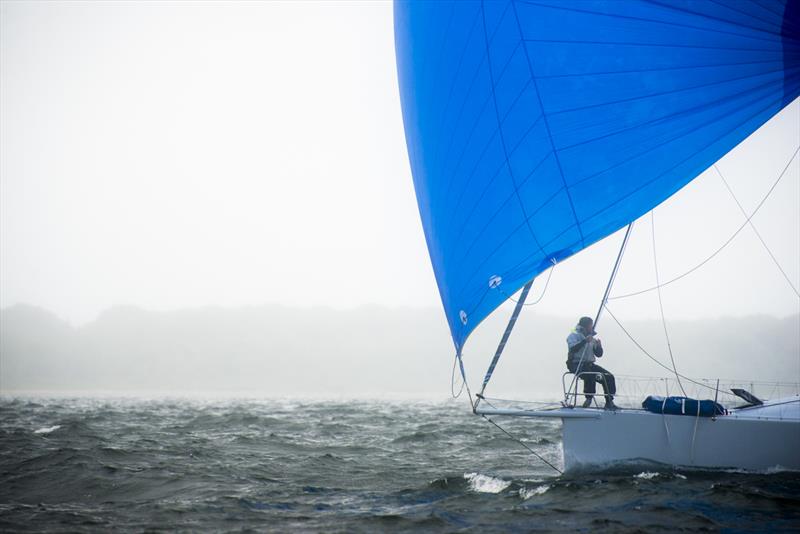 90th Anniversary Conanicut Yacht Club Around the Island Race photo copyright Cate Brown Photography taken at Conanicut Yacht Club and featuring the PHRF class