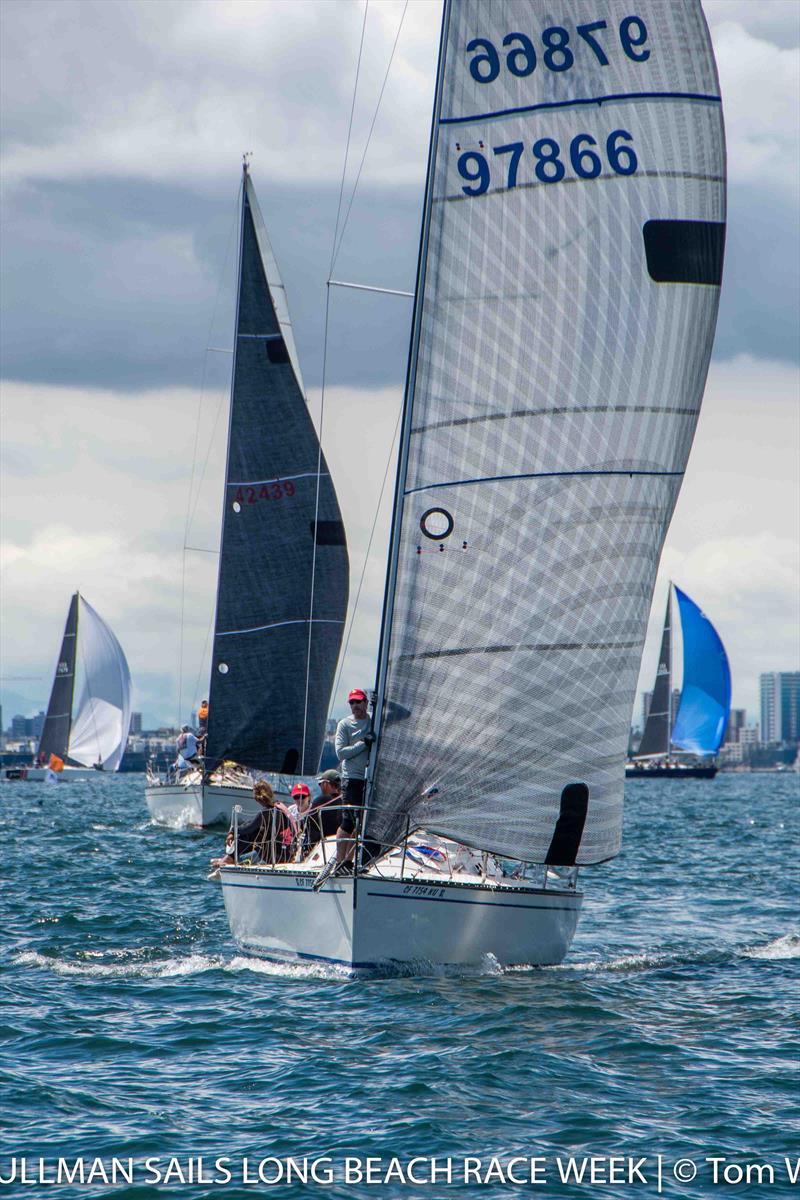 Ullman Sails Long Beach Race Week day 1 photo copyright Tom Walker taken at Long Beach Yacht Club and featuring the PHRF class