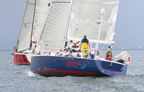 Yachts compete at the South Shore Yacht Club's Queen's Cup photo copyright Queen's Cup taken at  and featuring the PHRF class