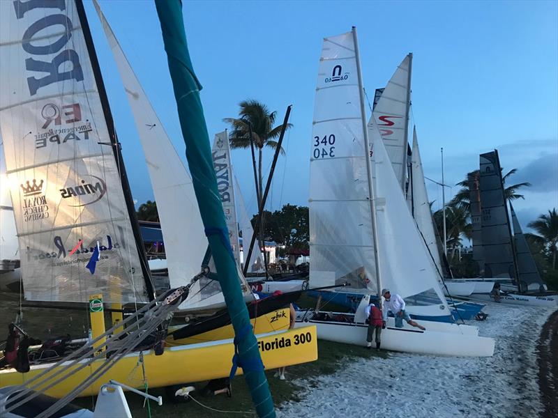 Multihulls are an important part of the mix at the Miami to Key Largo Race photo copyright Miami to Key Largo Race taken at Miami Yacht Club and featuring the PHRF class