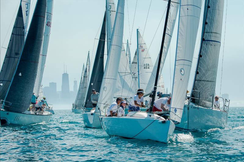 2021 Helly Hansen NOOD Regatta Chicago photo copyright Mark Albertazzi taken at Chicago Yacht Club and featuring the PHRF class