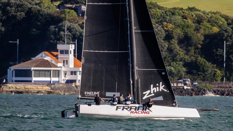 GC32, Frank Racing - Doyle Sails Evening Race - Royal New Zealand Yacht Squadron, January 19, 2021 photo copyright Richard Gladwell - Sail-World.com/nz taken at Royal New Zealand Yacht Squadron and featuring the PHRF class