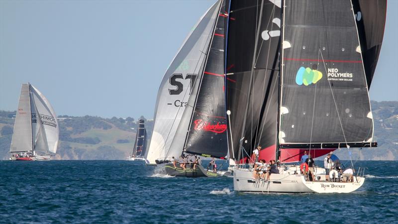 Rum Bucket and ZephyrusNZ - Doyle Sails Evening Race - Royal New Zealand Yacht Squadron, January 19, 2021 photo copyright Richard Gladwell - Sail-World.com/nz taken at Royal New Zealand Yacht Squadron and featuring the PHRF class