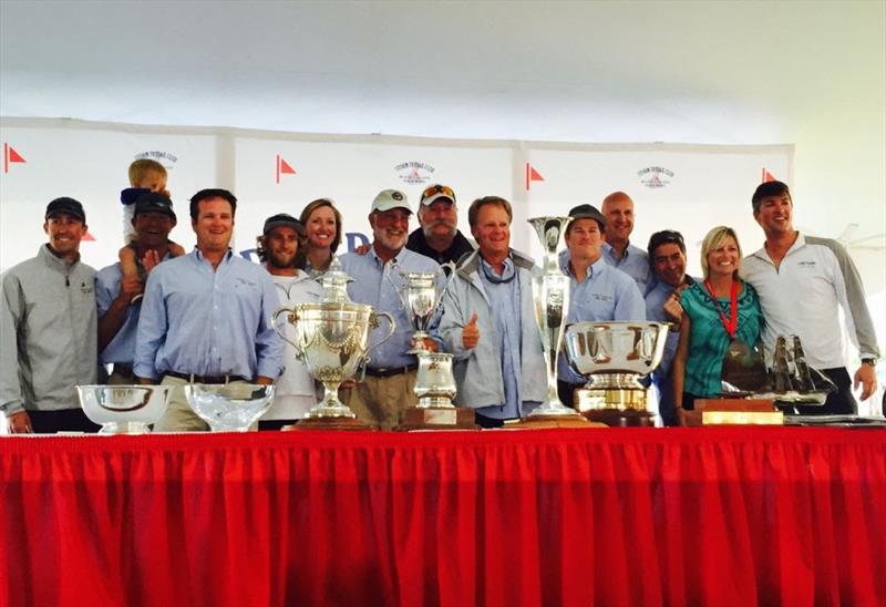 Division Winners (2015) - Block Island Race Week photo copyright Impetuous taken at Storm Trysail Club and featuring the PHRF class