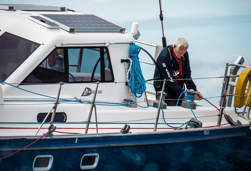 Sarau (Malcolm Dickson) - Start Ray White Solo Tasman Yacht Challenge - New Plymouth - April 9, 2023 - photo © New Plymouth YC