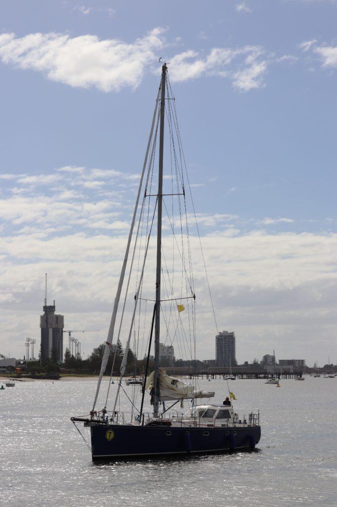 Sarau - first finisher - Ray White Solo Trans-Tasman Yacht Challenge - April 2023 photo copyright New Plymouth YC taken at  and featuring the PHRF class