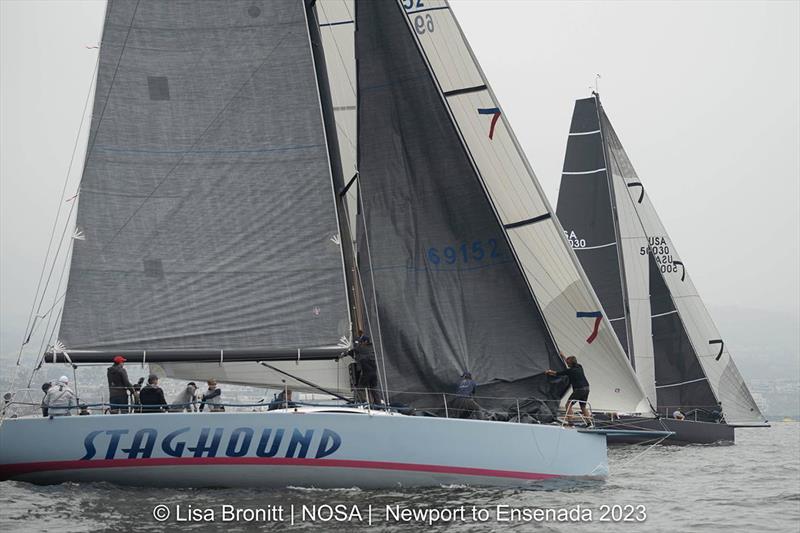 75th Newport to Ensenada Race photo copyright Lisa Bronitt taken at  and featuring the PHRF class