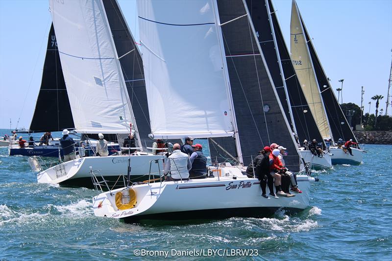 Ullman Sails Long Beach Race Week photo copyright Bronny Daniels taken at Alamitos Bay Yacht Club and featuring the PHRF class