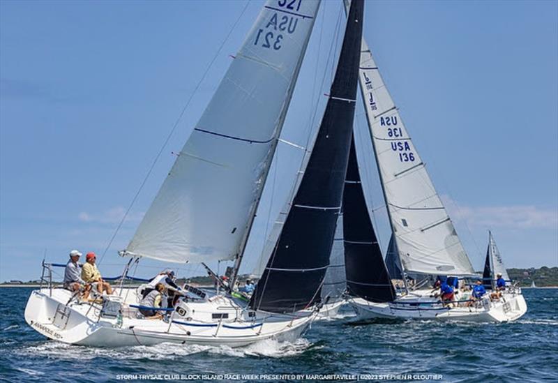 Block Island Race Week 2023 photo copyright Stephen R Cloutier taken at Storm Trysail Club and featuring the PHRF class