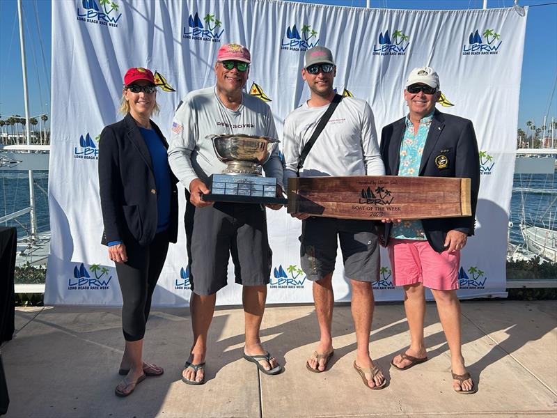 PHRF A Class winner `Destroyer` Jim Bailey Family wins PHRF Boat of the Week photo copyright Long Beach Yacht Club taken at Long Beach Yacht Club and featuring the PHRF class