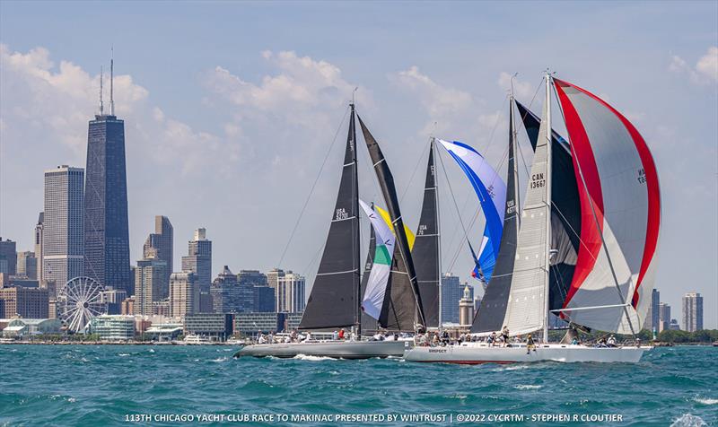 2023 Chicago Mackinac Race - photo © Stephen R Cloutier