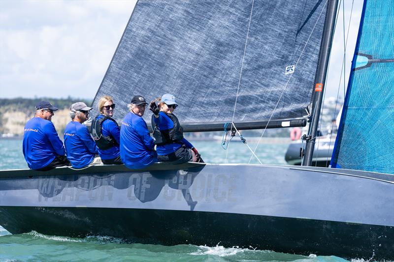 Weapon of Choice - 2025 PIC Harbour Classic - March 1, 2025 - Waitemata Harbour photo copyright Marcus Brummel Photography taken at New Zealand Multihull Yacht Club and featuring the PHRF class