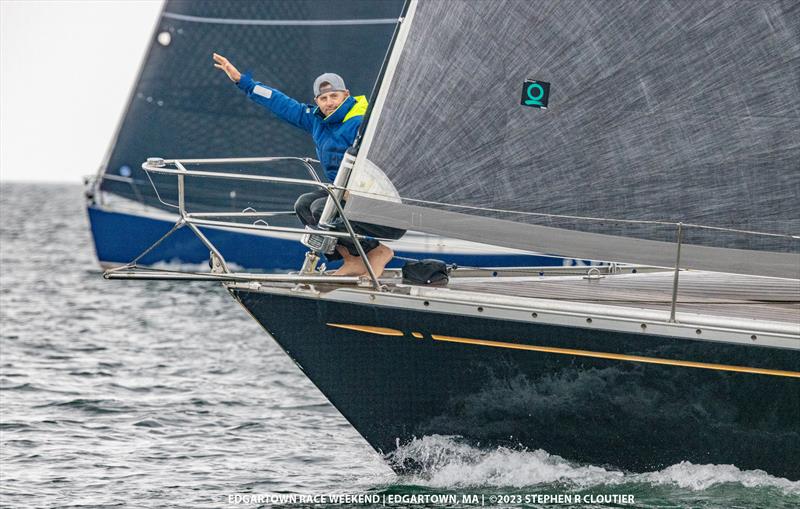 Racecourse action at the Edgartown Race Weekend photo copyright 2023 STEPHEN R CLOUTIER taken at Edgartown Yacht Club and featuring the PHRF class