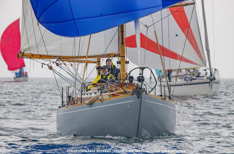 Racecourse action at the Edgartown Race Weekend photo copyright 2023 STEPHEN R CLOUTIER taken at Edgartown Yacht Club and featuring the PHRF class