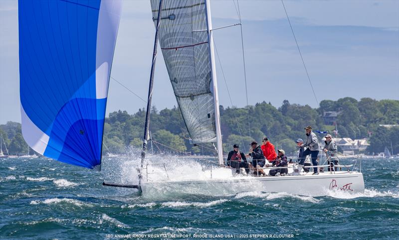 PHRF 2 Winner Picante at the 2025 Rhody Regatta photo copyright Stephen R Cloutier taken at International Yacht and Athletic Club and featuring the PHRF class
