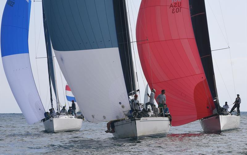 San Diego Hot Rum Series Day 1 photo copyright Bob Betancourt taken at San Diego Yacht Club and featuring the PHRF class