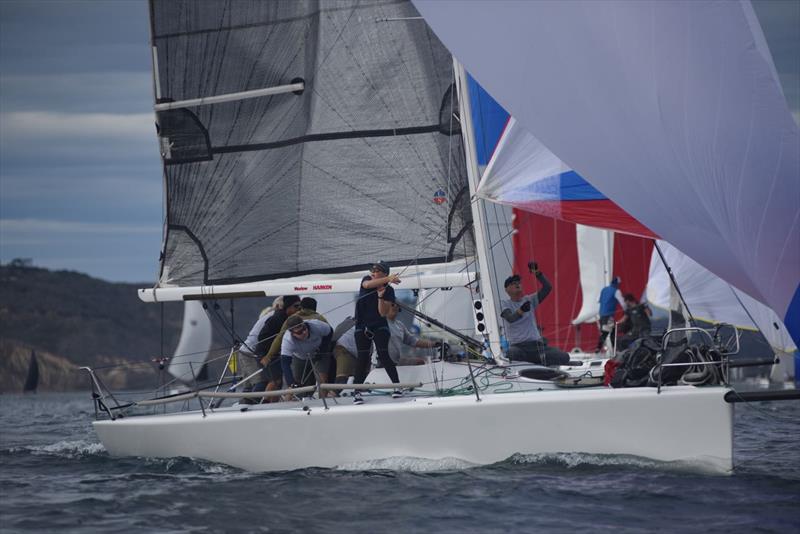 San Diego Hot Rum Series Day 2 photo copyright Bob Betancourt taken at San Diego Yacht Club and featuring the PHRF class