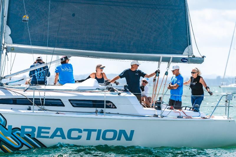 Chain Reaction competing in the 2025 PIC Harbour Classic - Credit: LiveSailDie (PICHC25-racing-LSD-MB-43)   –  - photo © LiveSailDie