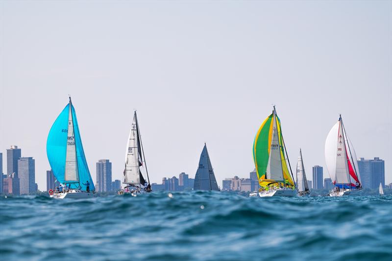 Chicago Yacht Club Race to Mackinac 2025 photo copyright Anna Suslova taken at Chicago Yacht Club and featuring the PHRF class