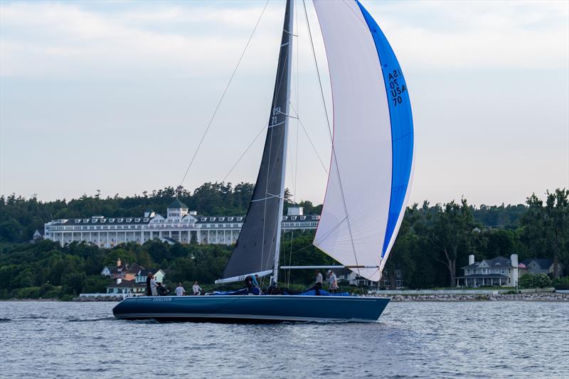 Chicago Yacht Club Race to Mackinac - Morning finish - photo © Ian Roman