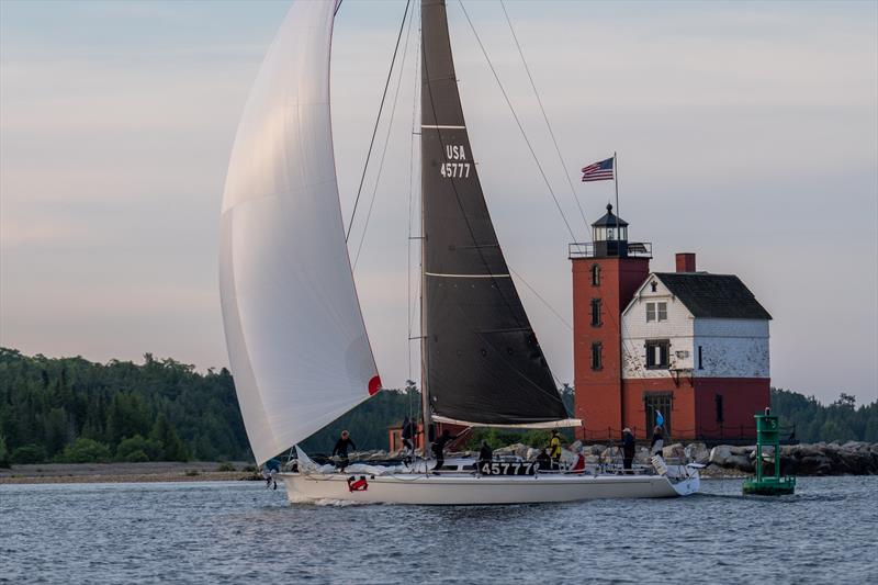 Chicago Yacht Club Race to Mackinac - Morning finish - photo © Ian Roman