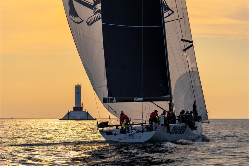 Chicago Yacht Club Race to Mackinac - Morning finish - photo © Ian Roman