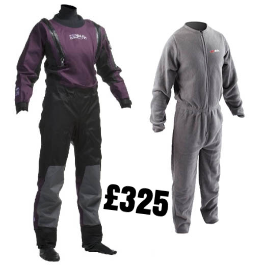 ul Code Zero Womens U Zip Drysuit Package Deal