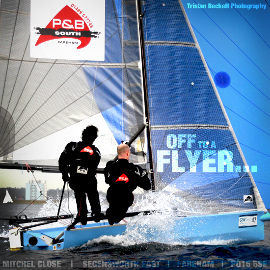 OFF TO A FLYER!