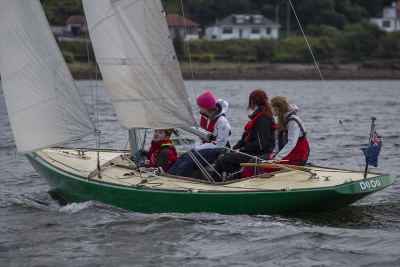 Royal Gourock Cadets sailing Clyde One Designs photo copyright RYA Scotland taken at Royal Gourock Yacht Club and featuring the Piper class
