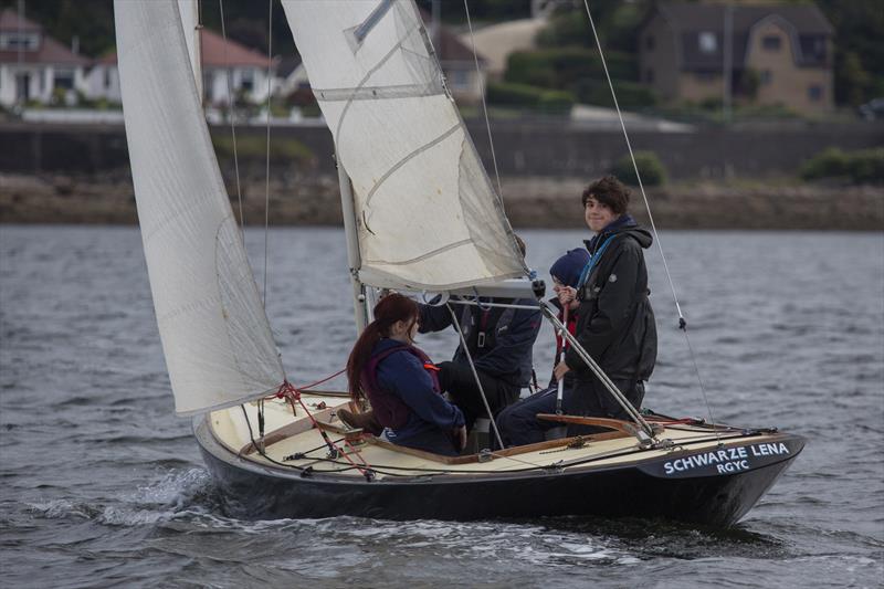 Royal Gourock Cadets sailing Clyde One Designs photo copyright RYA Scotland taken at Royal Gourock Yacht Club and featuring the Piper class