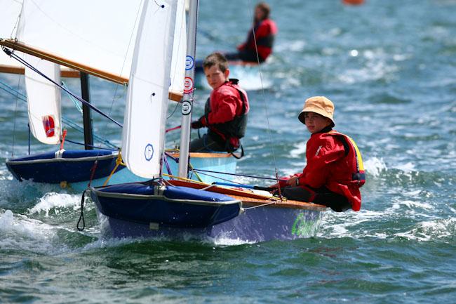 Lots of fun in the AB class at Parkstone Youth Week photo copyright David Harding / www.sailingscenes.co.uk taken at Parkstone Yacht Club and featuring the Poole AB class