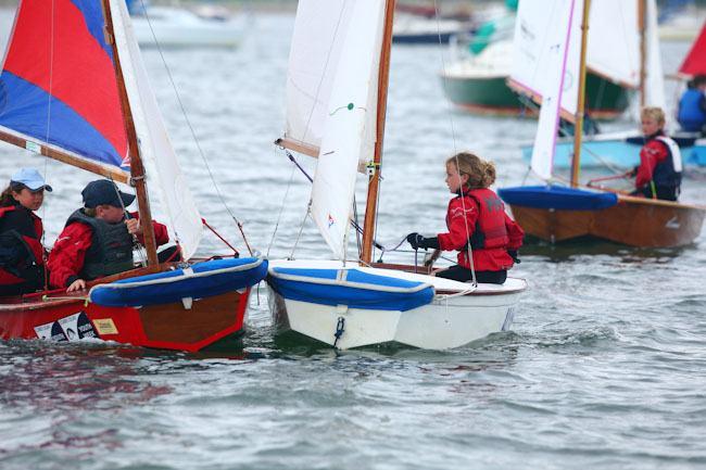 Lots of fun in the AB class at Parkstone Youth Week photo copyright David Harding / www.sailingscenes.co.uk taken at Parkstone Yacht Club and featuring the Poole AB class