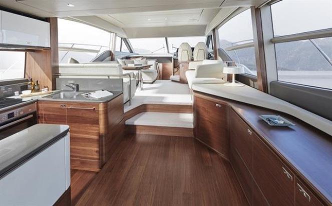 Princess 55 - Saloon photo copyright Princess Yachts taken at  and featuring the Power boat class