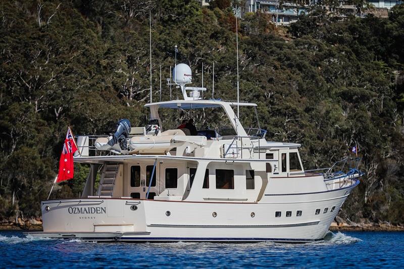 Fleming 58 preview - Sanctuary Cove International Boat Show 2018 photo copyright Sanctuary Cove Media taken at  and featuring the Power boat class