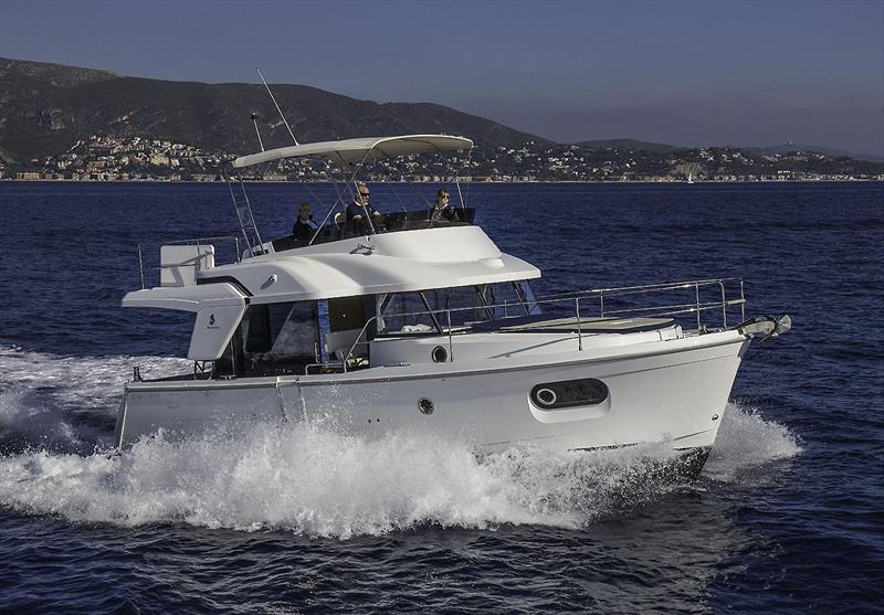 Beneteau Swift Trawler 35 on debut at Port Ginesta, Barcelona, Spain photo copyright John Curnow taken at  and featuring the Power boat class