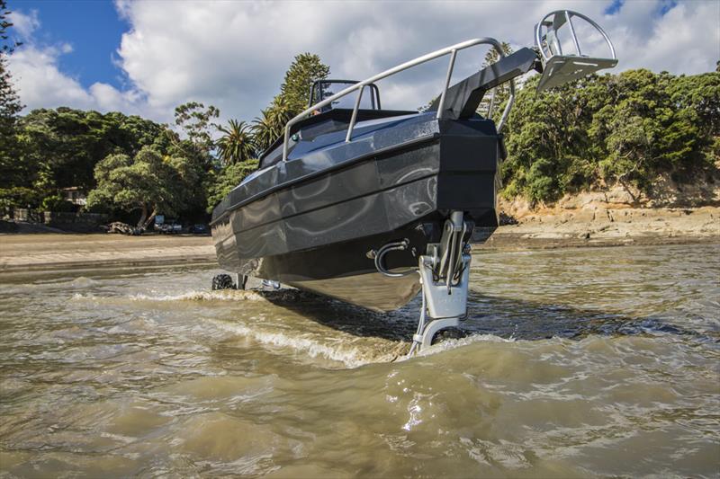 Sealegs amphibious vessel photo copyright AAP Medianet taken at  and featuring the Power boat class