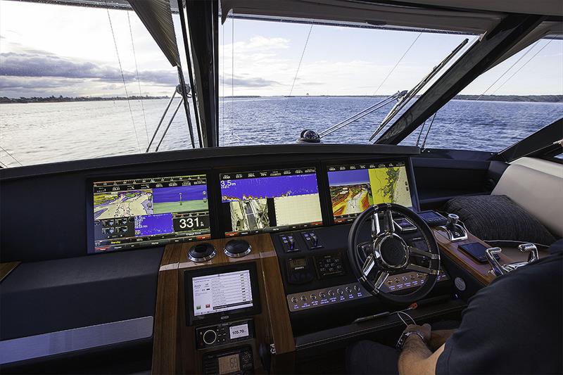 Room With A View all right - Riviera 68/72 Sport Motor Yacht photo copyright John Curnow taken at  and featuring the Power boat class